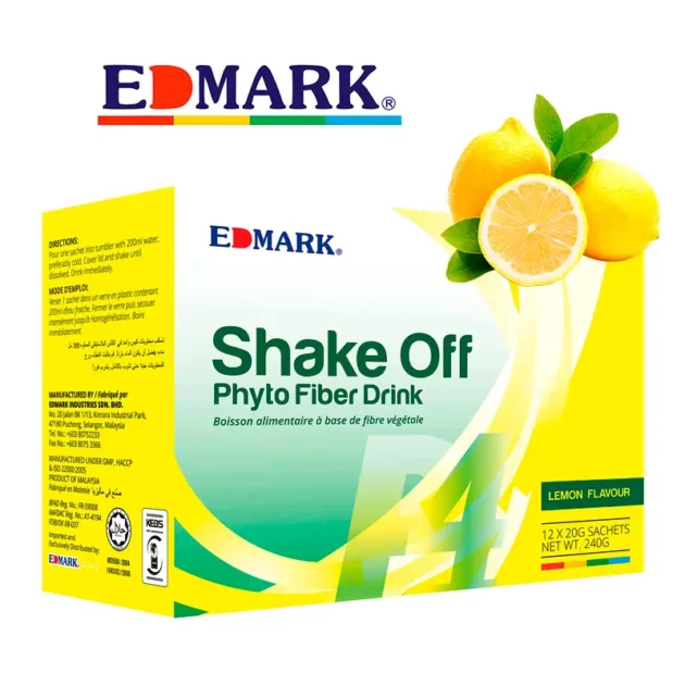 Shake Off Phyto Fiber Drink Lemon Flavor شيك اوف بالليمون